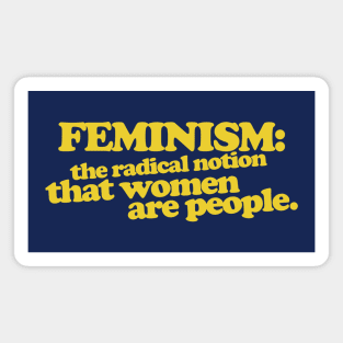 Feminism defined Magnet